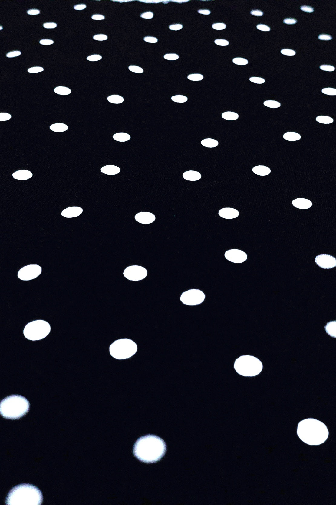 Black Polka Dots Kurti