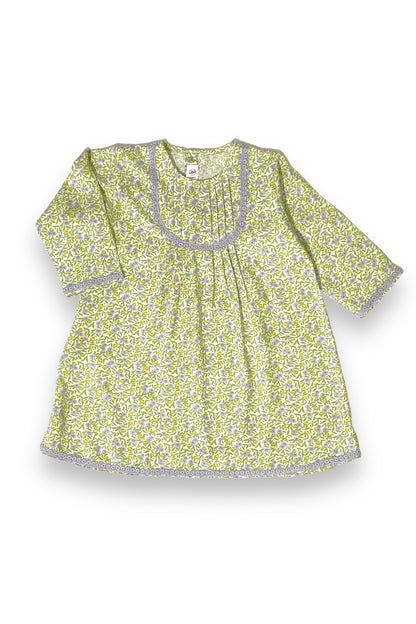 Light Green Floral (2 Piece Suit)